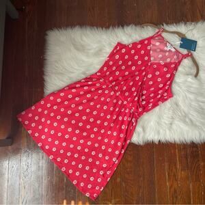 Market & Spruce Summer Crinkle Dress NWT Liliana Surplice